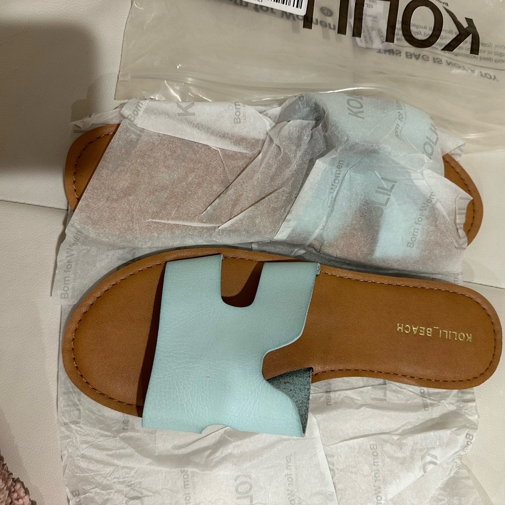 Women's Blue Sandals size 9.5